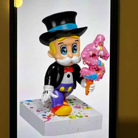 Alec Monopoly Ice Cream Richie Sculpture Figure Hand Finished Edition #'d /150 - Picture 1 of 7